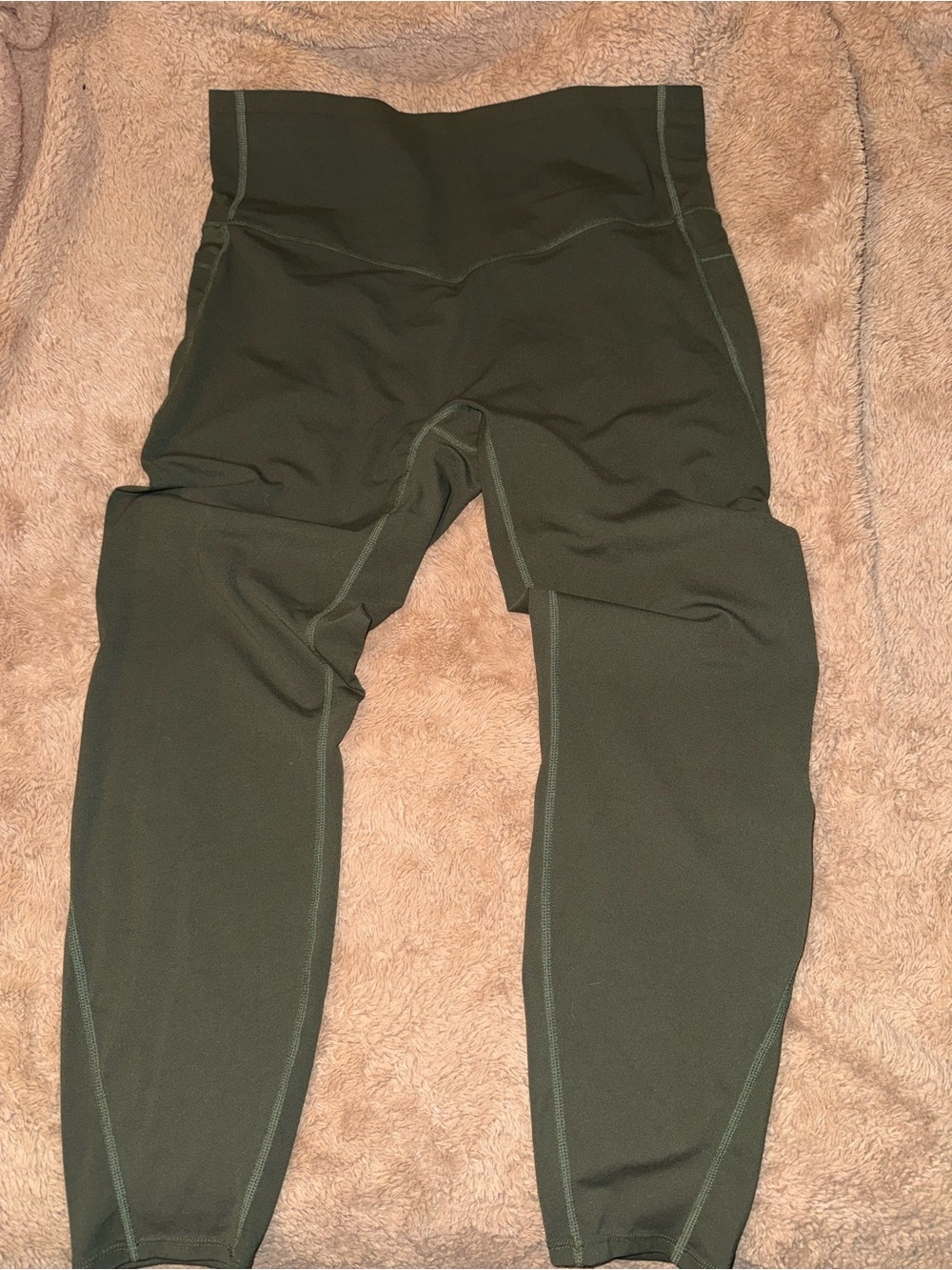 HALARA Olive Green High-Rise Leggings